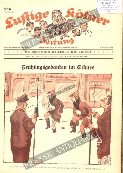 Lustige Kölner Zeitung, 05.02.1941 bis 11.02.1941