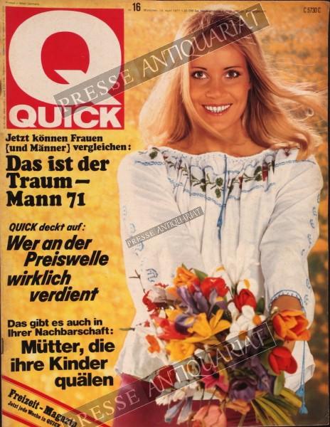 Quick Illustrierte, 14.04.1971 bis 20.04.1971