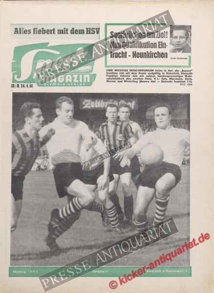 Sportmagazin Nr. 18A, 24.04.1961 bis 30.04.1961