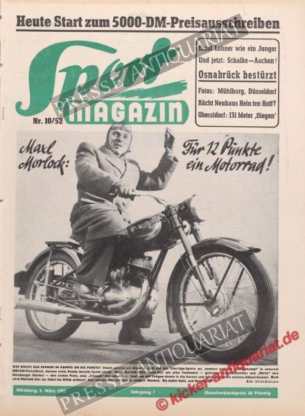 Sportmagazin Nr. 10A, 05.03.1952 bis 11.03.1952