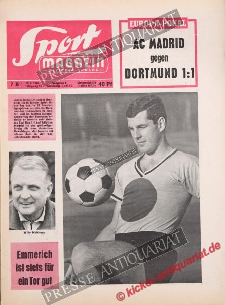 Sportmagazin Nr. 7B, 17.02.1966 bis 23.02.1966