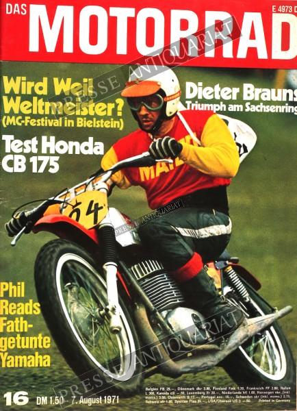 Das Motorrad Magazin, 07.08.1971 bis 20.08.1971