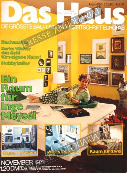 Das Haus Magazin, 01.09.1971 bis 30.09.1971