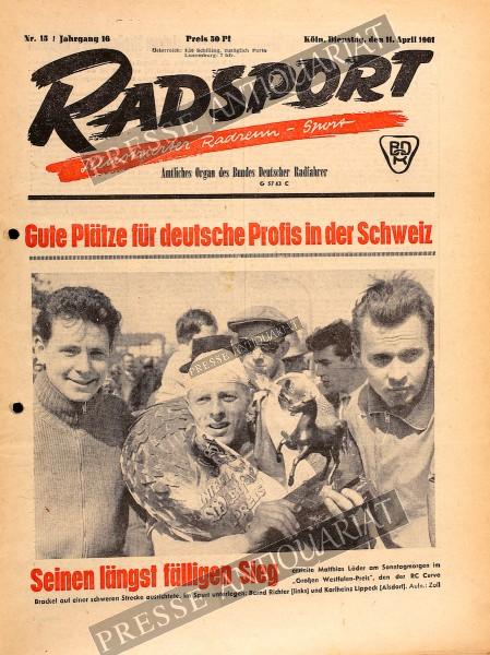 Radsport Illustrierte, 11.04.1961 bis 17.04.1961