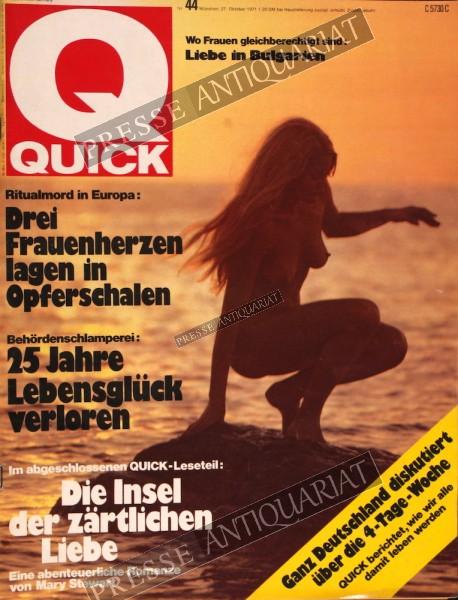 Quick Illustrierte, 27.10.1971 bis 02.11.1971