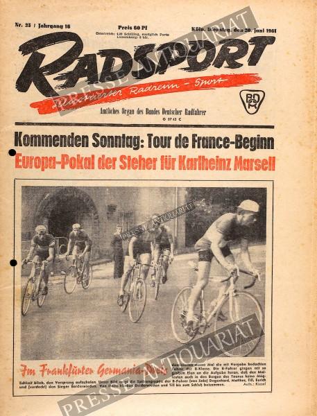 Radsport Illustrierte, 20.06.1961 bis 26.06.1961