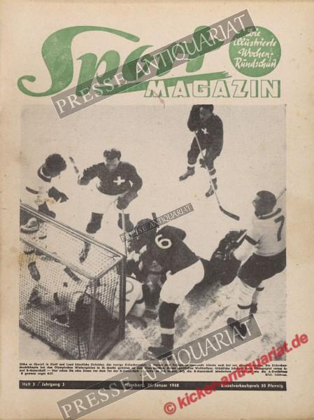 Sportmagazin Nr. 3, 21.01.1948 bis 27.01.1948