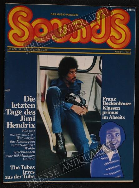 Sounds Musik Magazin, 01.01.1976 bis 31.01.1976