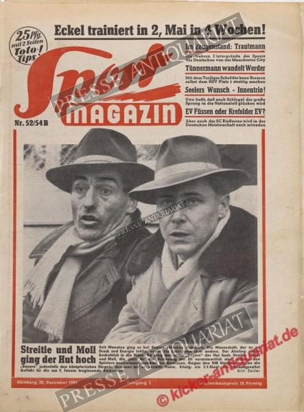 Sportmagazin Nr. 52B, 30.12.1954 bis 05.01.1955