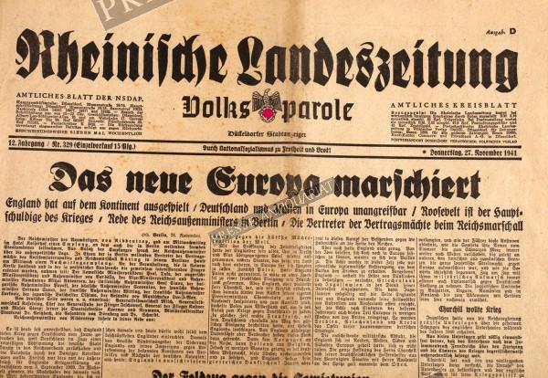 Rheinische Landeszeitung, 27.11.1941