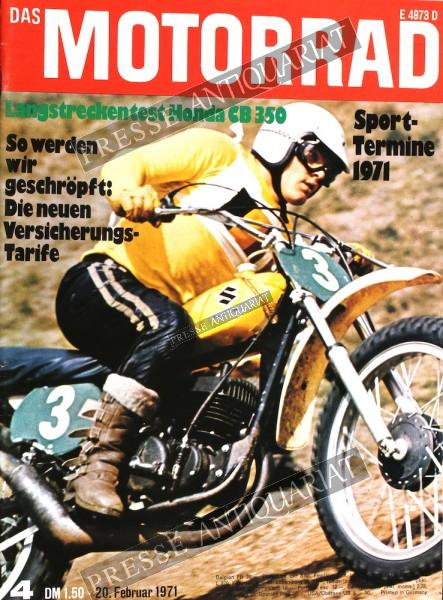 Das Motorrad Magazin, 20.02.1971 bis 05.03.1971