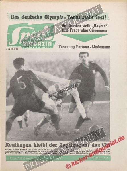 Sportmagazin Nr. 5A, 01.02.1960 bis 07.02.1960