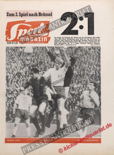 Sportmagazin Nr. 18B, 27.04.1961 bis 03.05.1961