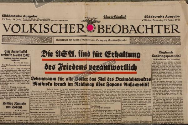 Völkischer Beobachter, 23.01.1941