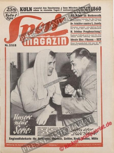 Sportmagazin Nr. 2B, 13.01.1955 bis 19.01.1955