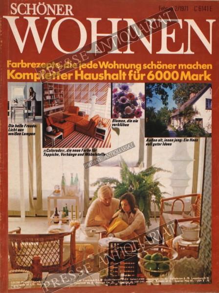 Schöner Wohnen Magazin, 01.02.1971 bis 28.02.1971