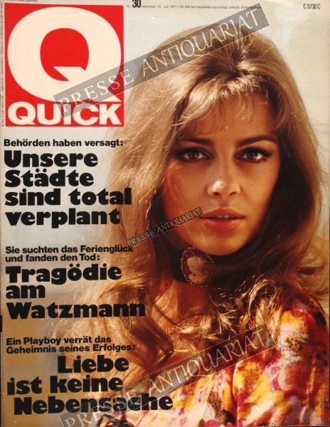 Quick Illustrierte, 21.07.1971 bis 27.07.1971