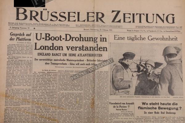 Brüsseler Zeitung, 27.02.1941