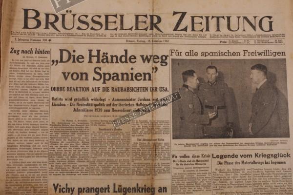 Brüsseler Zeitung, 18.12.1942