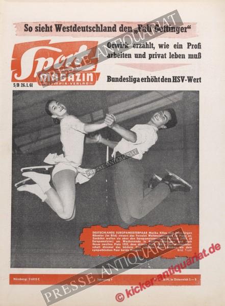 Sportmagazin Nr. 5B, 26.01.1961 bis 01.02.1961