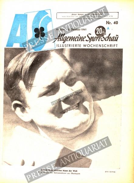 Allgemeine Sport Schau, 03.10.1941 bis 09.10.1941