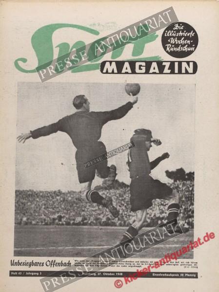 Sportmagazin Nr. 43, 27.10.1948 bis 02.11.1948