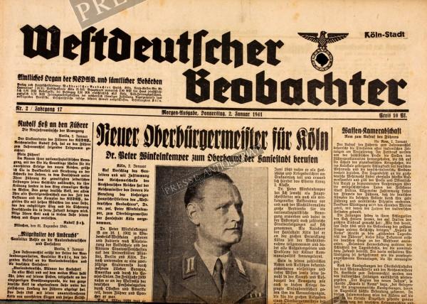 Westdeutscher Beobachter, 02.01.1941