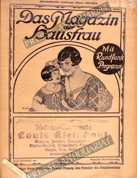 Das Magazin der Hausfrau, 22.02.1931 bis 28.02.1931