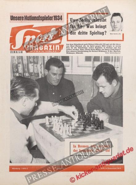 Sportmagazin Nr. 23B, 31.05.1961 bis 06.06.1961