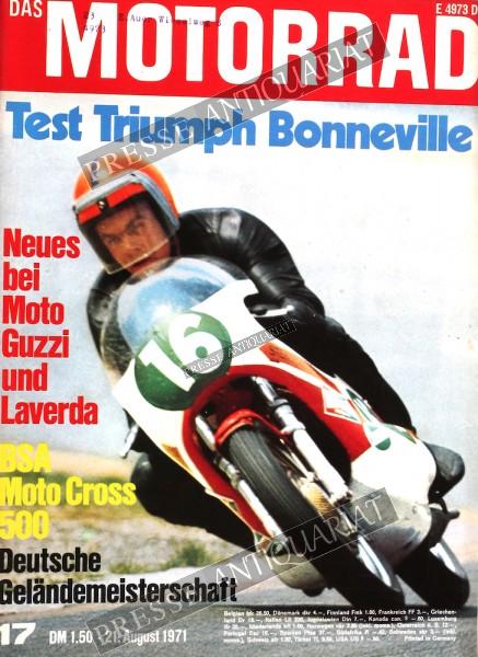 Das Motorrad Magazin, 21.08.1971 bis 03.09.1971