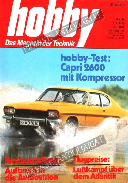 Hobby Magazin, 01.09.1971 bis 14.09.1971