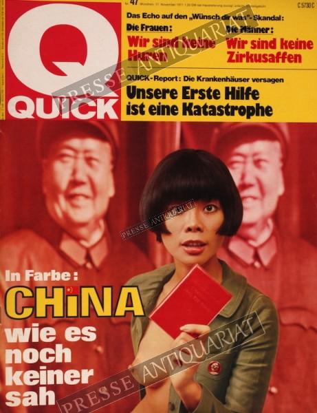 Quick Illustrierte, 17.11.1971 bis 23.11.1971