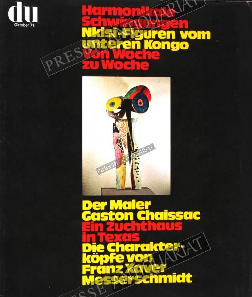 Kulturmagazin DU, 01.10.1971 bis 31.10.1971