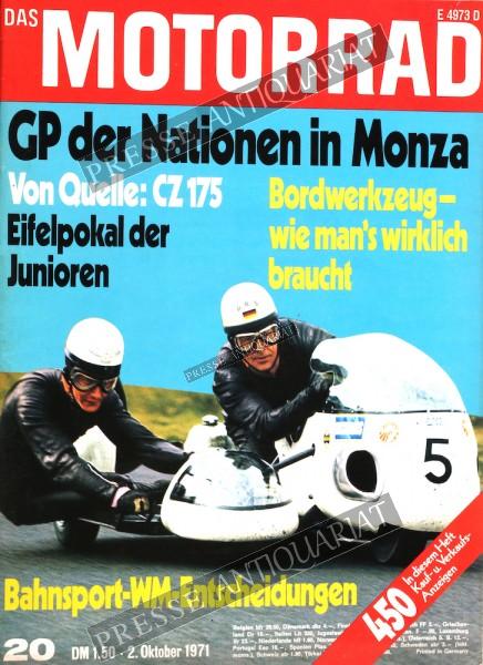 Das Motorrad Magazin, 02.10.1971 bis 15.10.1971