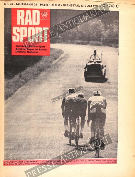 Rad Sport Illustrierte, 13.07.1971 bis 19.07.1971