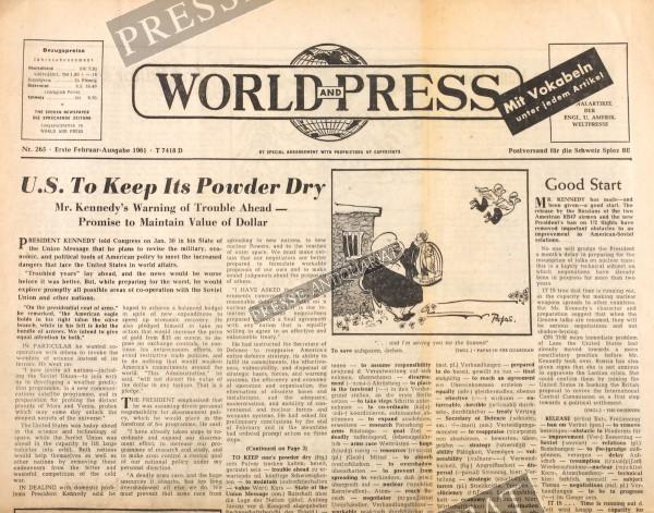 World and Press, 01.02.1961 bis 14.02.1961