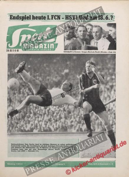 Sportmagazin Nr. 24A, 05.06.1961 bis 11.06.1961