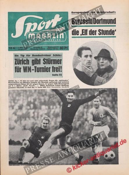 Sportmagazin Nr. 10A, 07.03.1966 bis 13.03.1966