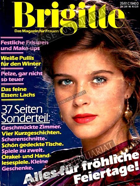 Brigitte Modemagazin, 16.12.1981 bis 29.12.1981