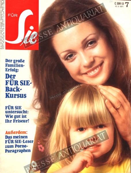 Für Sie, 12.03.1971 bis 25.03.1971