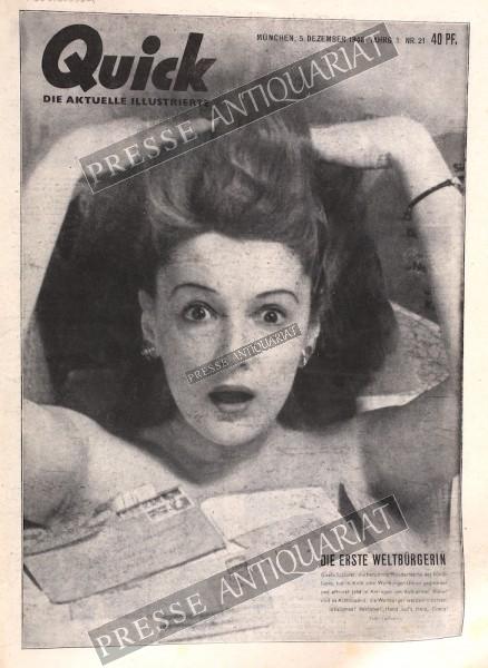 Quick Illustrierte, 05.12.1948 bis 11.12.1948