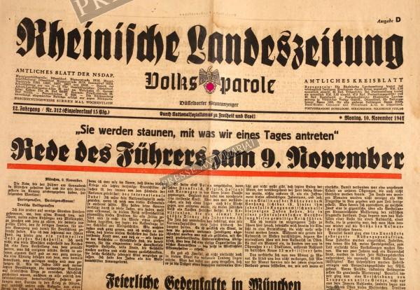 Rheinische Landeszeitung, 10.11.1941