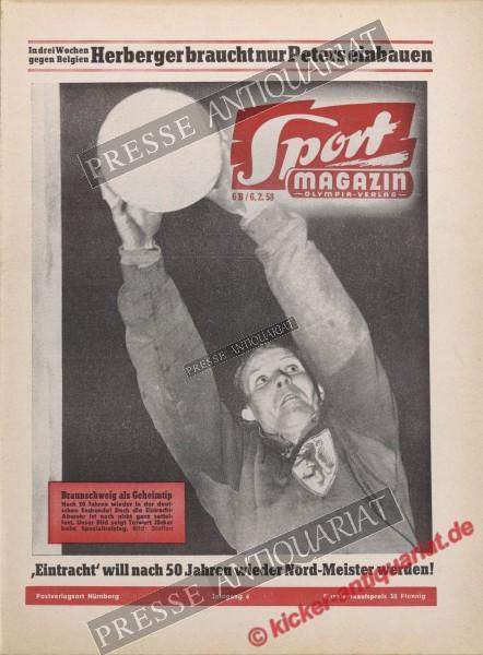 Sportmagazin Nr. 6B, 06.02.1958 bis 12.02.1958