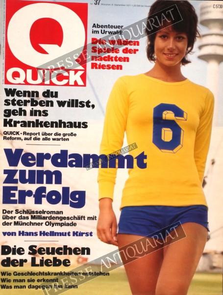 Quick Illustrierte, 08.09.1971 bis 14.09.1971