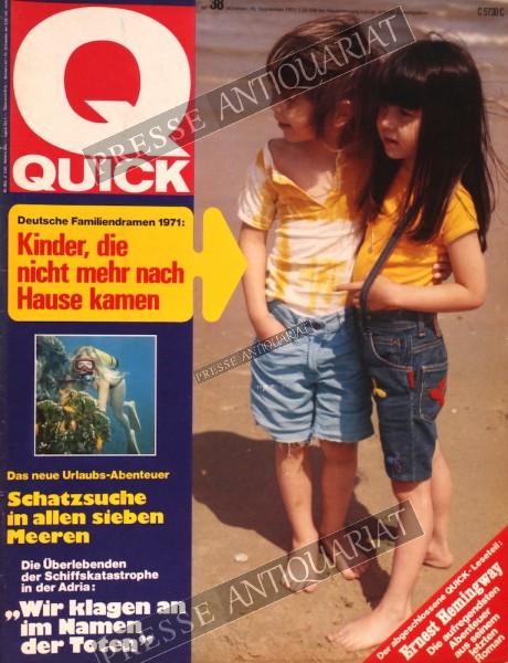 Quick Illustrierte, 15.09.1971 bis 21.09.1971