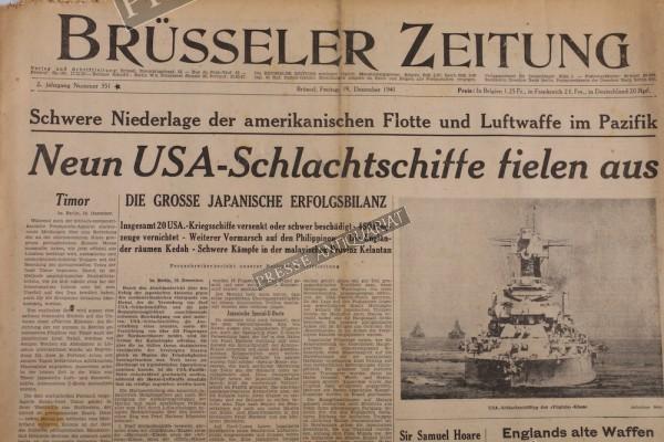 Brüsseler Zeitung, 19.12.1941