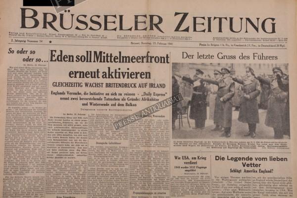 Brüsseler Zeitung, 23.02.1941