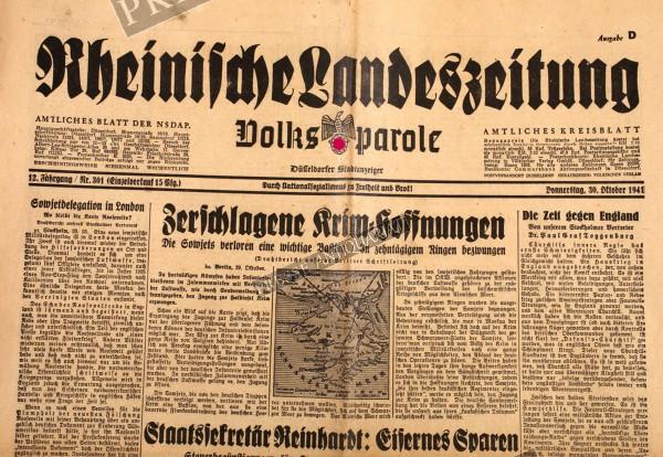 Rheinische Landeszeitung, 30.10.1941