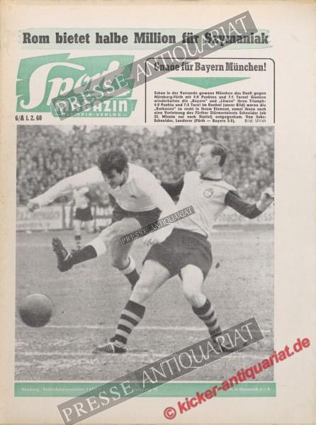 Sportmagazin Nr. 6A, 08.02.1960 bis 14.02.1960