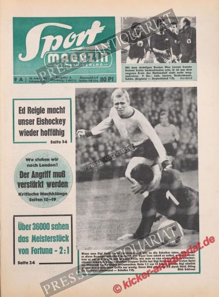 Sportmagazin Nr. 9A, 28.02.1966 bis 06.03.1966